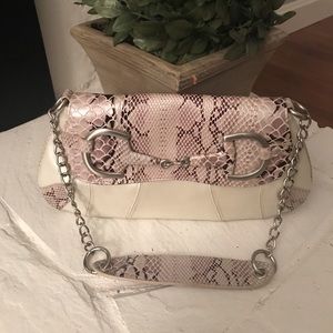 Snakeskin purse